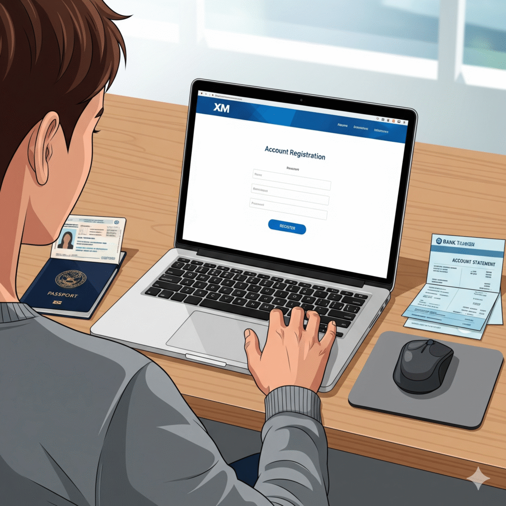 How to open an XM account?