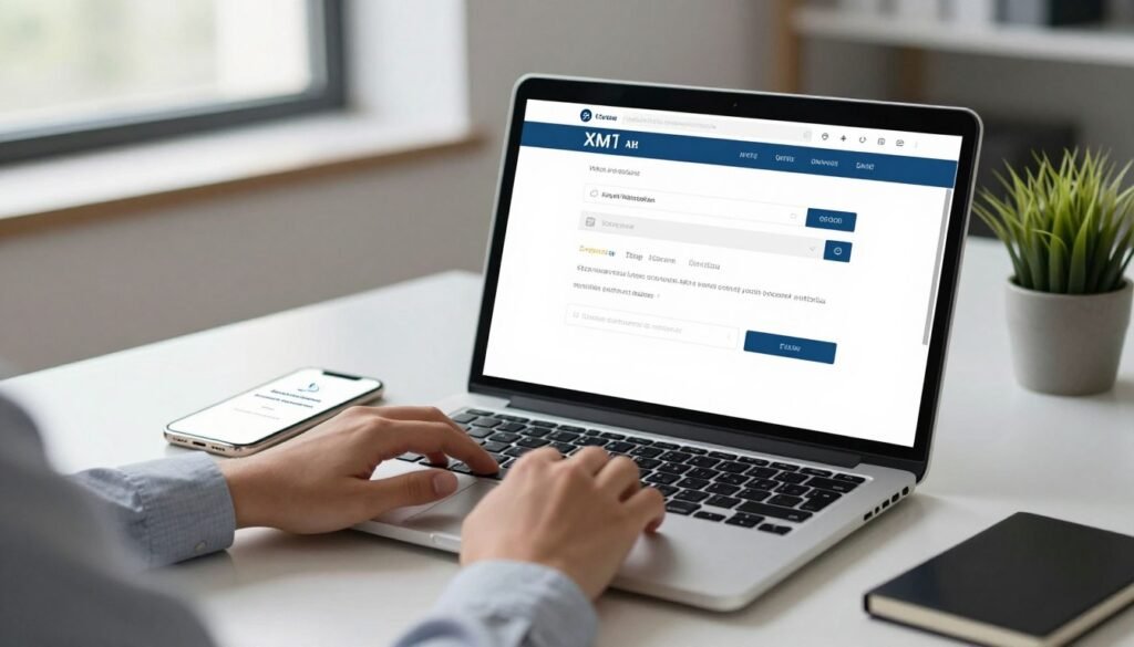XM account verification